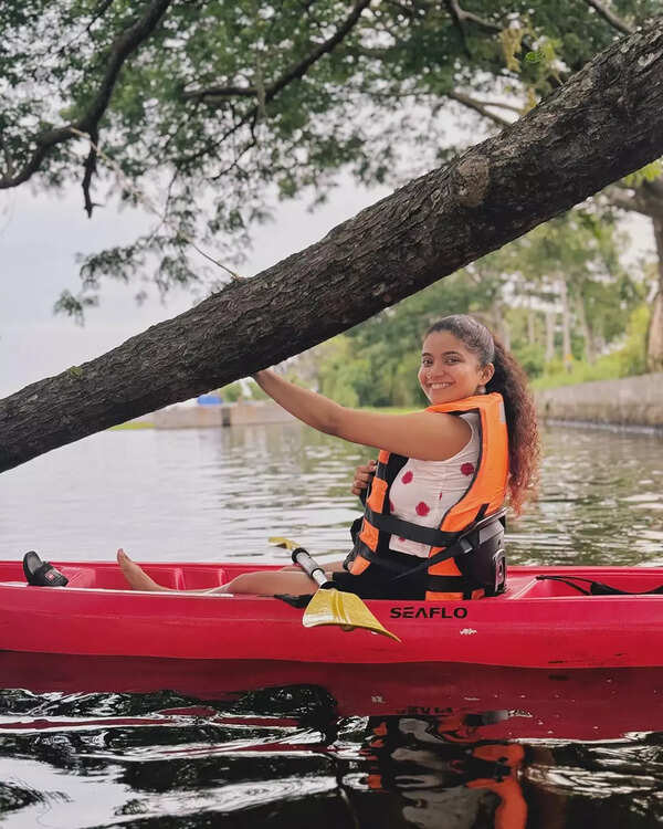 Anna on a fun day out in Alappuzha