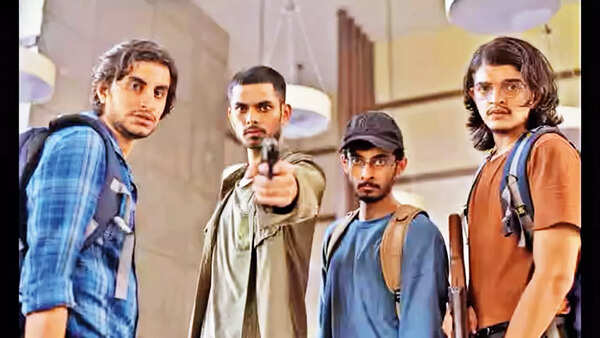 Aditya Rawal as terrorist Nibras in the film Faraaz