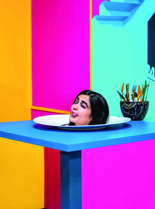 Pb_Adah sharma at Paradox Museum-6