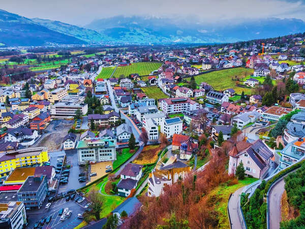 Liechtenstein: 160 square kilometres