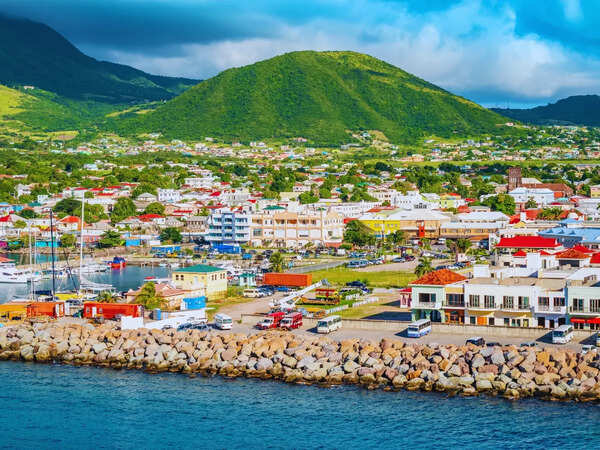 Saint Kitts and Nevis: 261 square kilometres