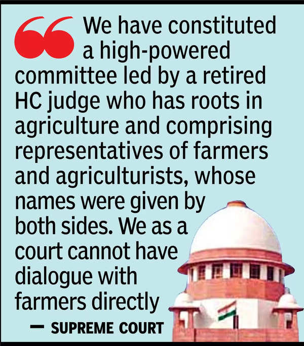 SC on MSP PIL: ‘Why can’t govt tell farmers its doors are open for talks?’