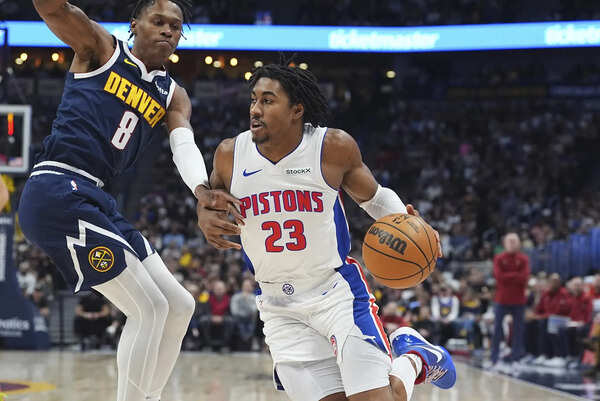 Pistons guard Jaden Ivey has surgery on leg he broke in collision vs. Magic