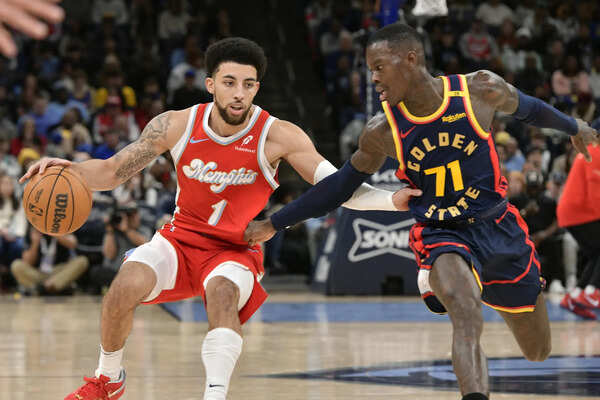 Warriors vs Grizzlies Credits: AP Photo/Brandon Dill