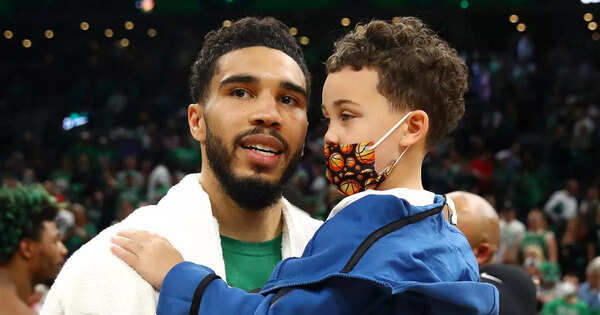 Jason Tatum and Deuce