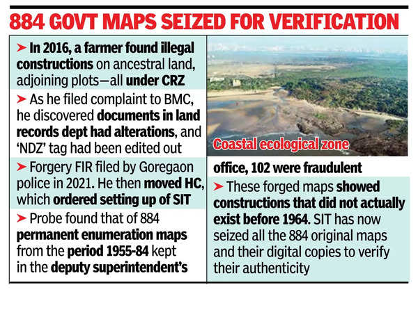 102 maps forged to legalise Mumbai coast properties: Probe