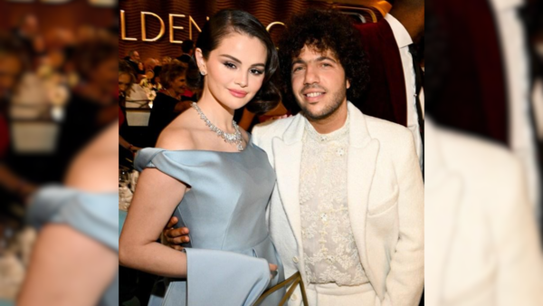 Newly-engaged couple Selena Gomez and Benny Blanco