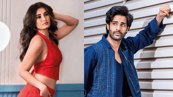 Rasha Thadani and Aaman Devgn
