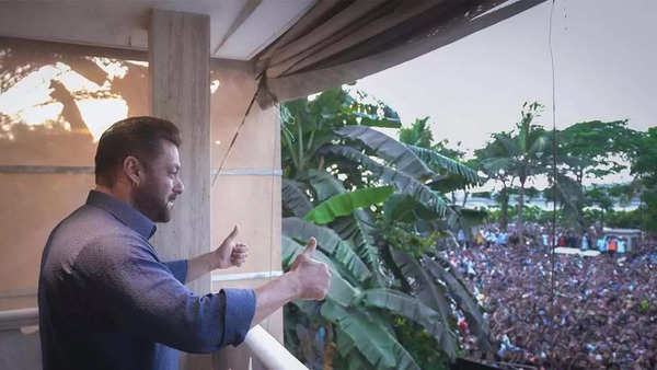 Salman Khan's balcony