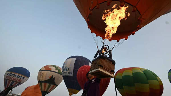hot air balloons