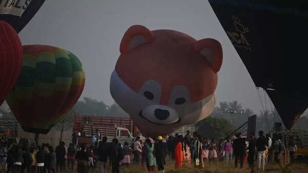 hot air balloons