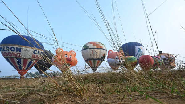 hot air balloons