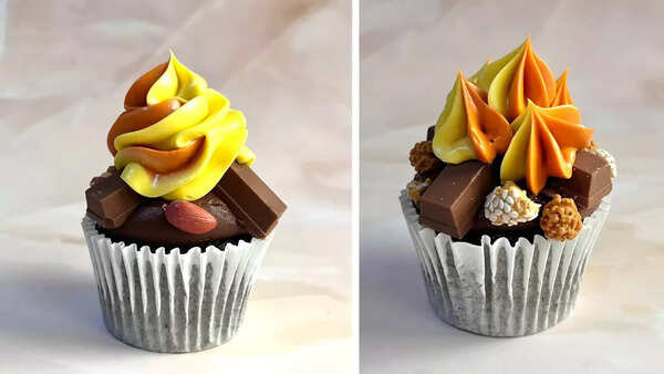 Bonfire-themed cupcakes for hampers (pic: @tanvikhera.co)