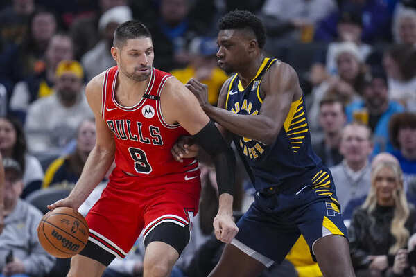 Nikola Vucevic Credits: AP Photo/Michael Conroy