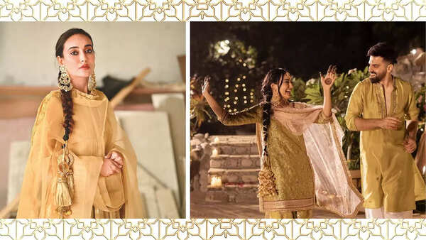 Surbhi Jyoti's look is perfect for Lohri functions