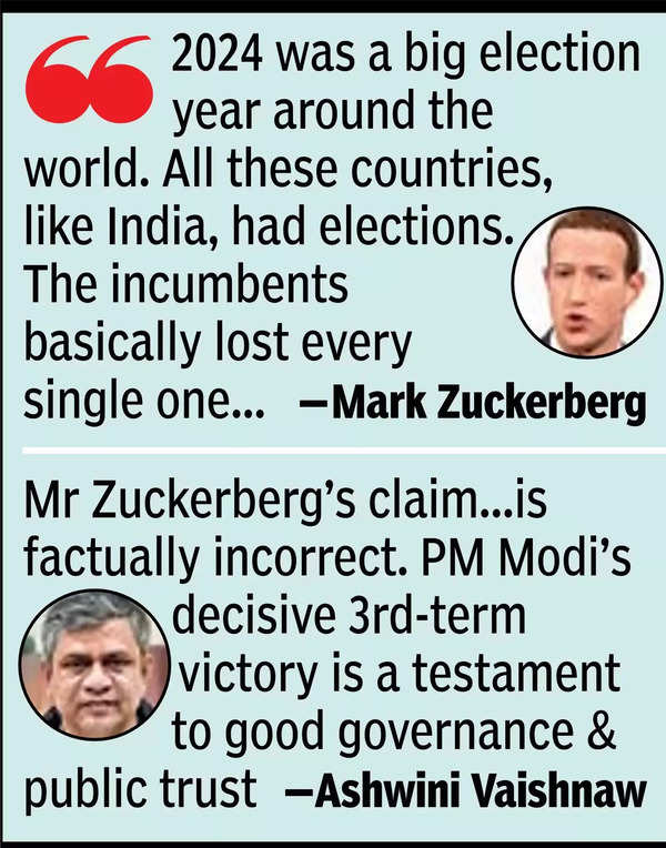 Vaishnaw fact-checks Zuckerberg on 2024 polls