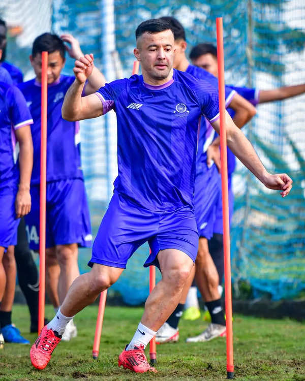 Mohammedan player in training (Instagram Photo)