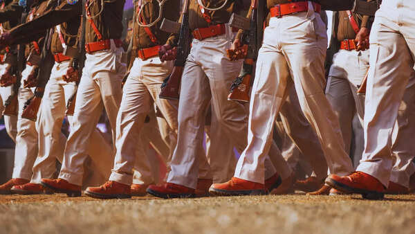 Republic Day parade practice
