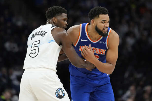 Timberwolves vs Knicks Credits: AP Photo/Abbie Parr