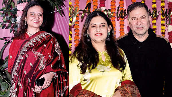 (L) Asma Husain (R) Ghazala and Emron Musavi