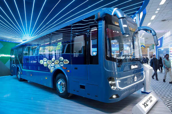 New buses equipped with blade battery technology