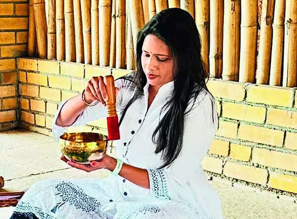"When I attended my first sound bath session about six or seven months ago, I was struck by how soothing and stress-relieving the experience was. It’s no surprise that sound baths have become particularly popular during December and January, as people look for ways to unwind after a busy year," says Deepti Shetkar, a yoga teacher and co-founder of Sunshine Weekends, a wellness community