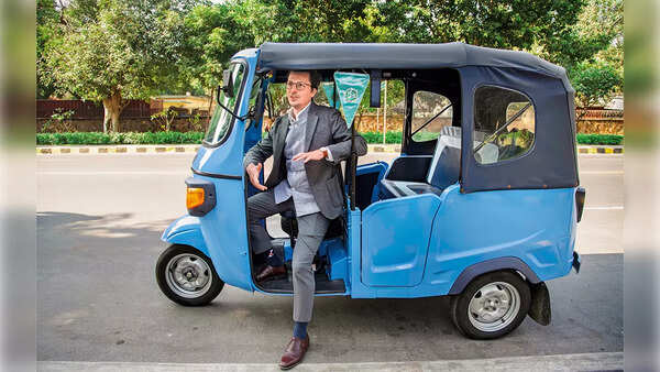 Kaspar decided to buy the erickshaw one night after driving for a week in the city