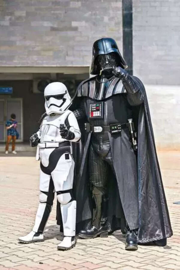 Darth Vader and a Storm Trooper