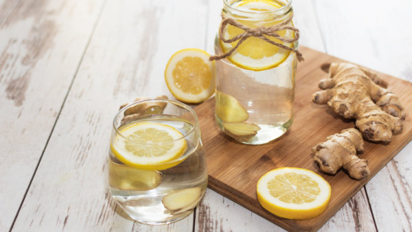 ginger lemon water