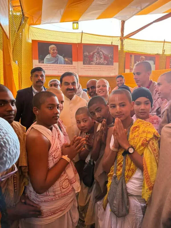 Adani at Kumbh
