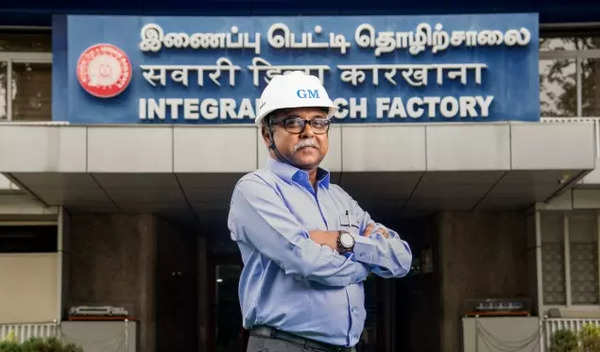 U Subba Rao, GM, ICF Chennai