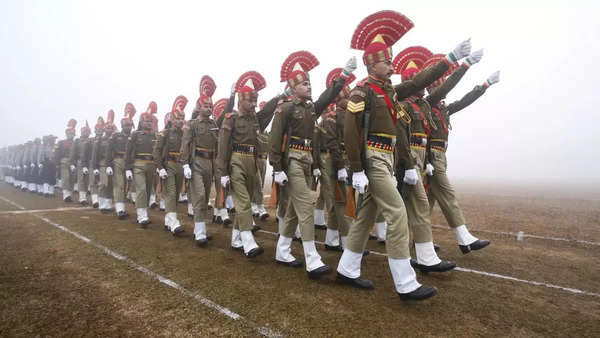 Parade practice ahead of R-Day (PTI Image)