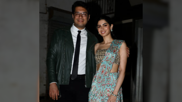 Khushi Kapoor during 'Loveyapa's promotions