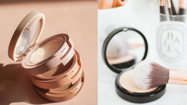 Highlighters and blushes