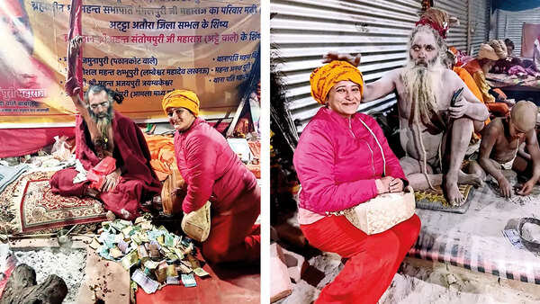 Smita Singh at the Maha Kumbh in Prayagraj