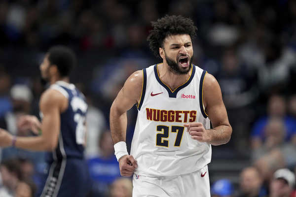 Jamal Murray of the Denver Nuggets Credits: AP Photo/Tony Gutierrez