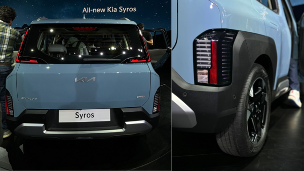 Kia Syros rear angle