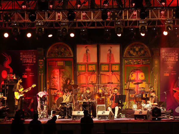 Jaipur Music Stage at the Jaipur Literature Festival