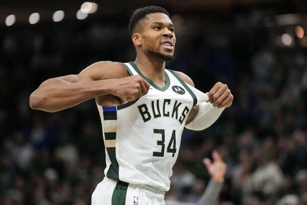 Giannis Antetokounmpo of the Bucks