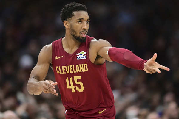 Donovan Mitchell by Cleveland Cavaliers Credit: AP Photo/David Dermer