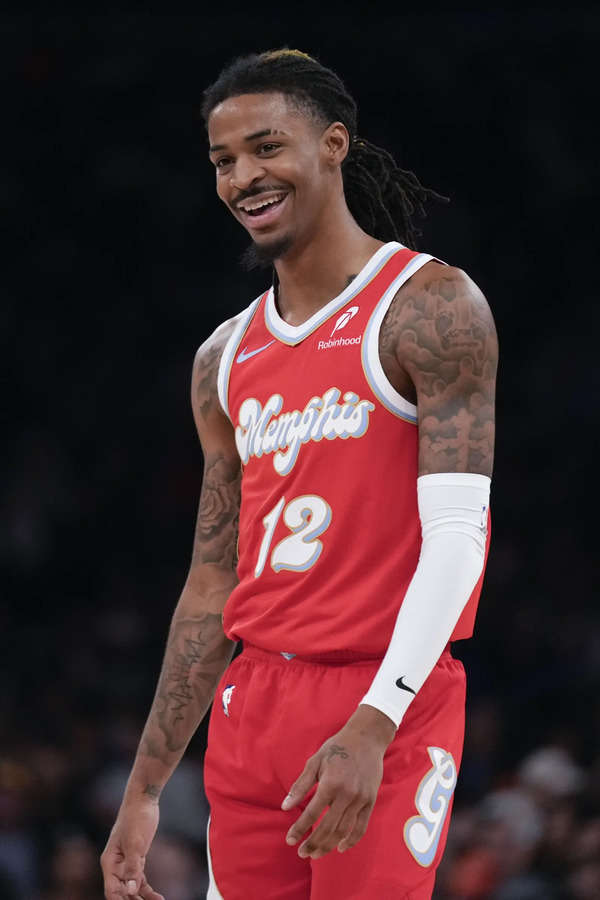 Ja Morant of the Memphis Grizzlies Credits: AP Photo/Seth Wenig