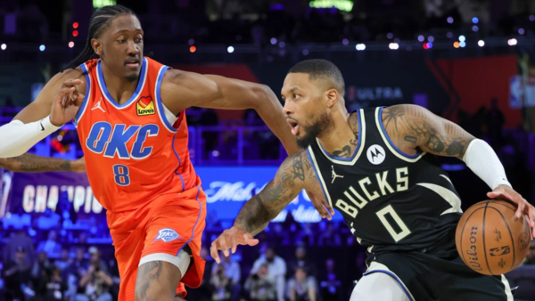 The Bucks defeated the Thunder in the NBA Cup Finals Credits: Getty Images