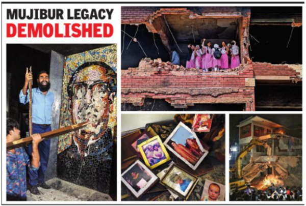 Mujibur legacy demolished
