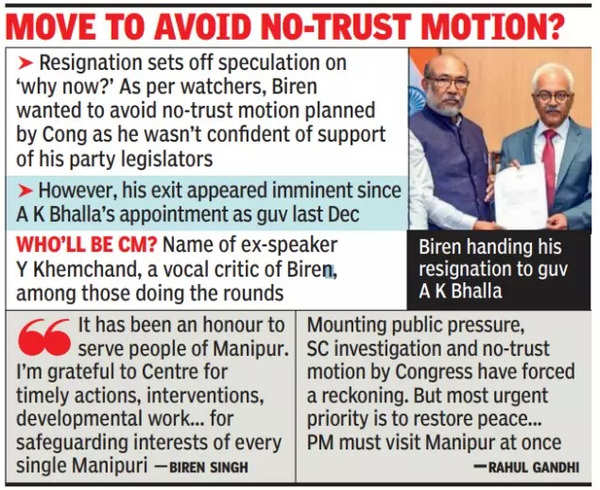 Move to avoid no-trust motion?