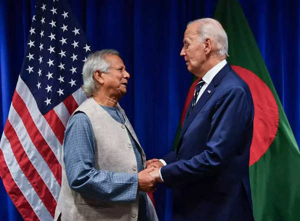 New York, Sep 25 (ANI): Bangladesh Chief Adviser Professor Muhammad Yunus meets ...