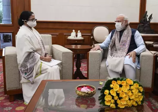 Mamata Banerjee and Narendra Modi