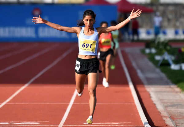 Ankita Claimed another gold in 5000m race
