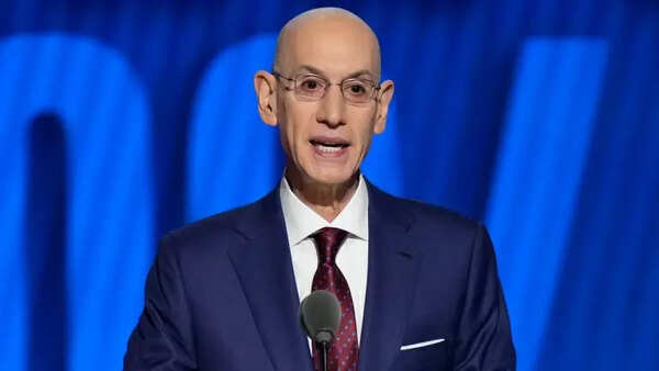 Adam Silver. Image via: Julia Nikhinson/AP Adam Silver