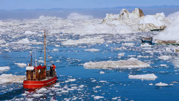Boats in Greenland