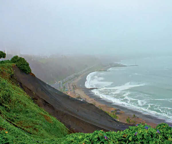 THERE’S A CHILL: The Pacific rims tropical Peru but a part of it is cold